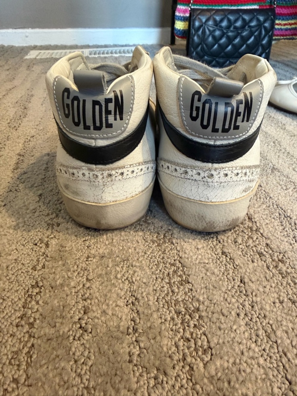 Golden Goose Star Patch High Top Sneakers - Picture 3 of 6